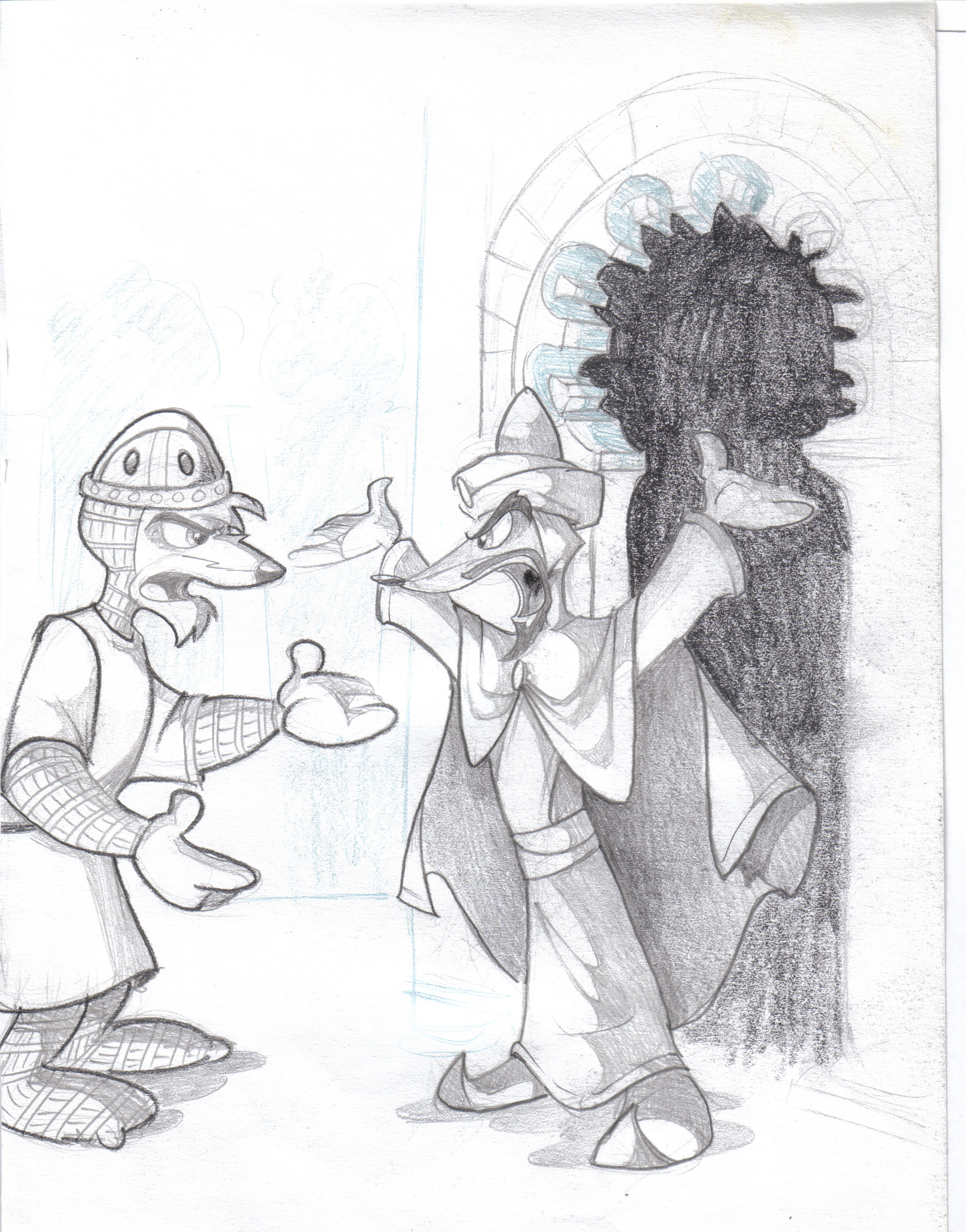 Knight and Moor