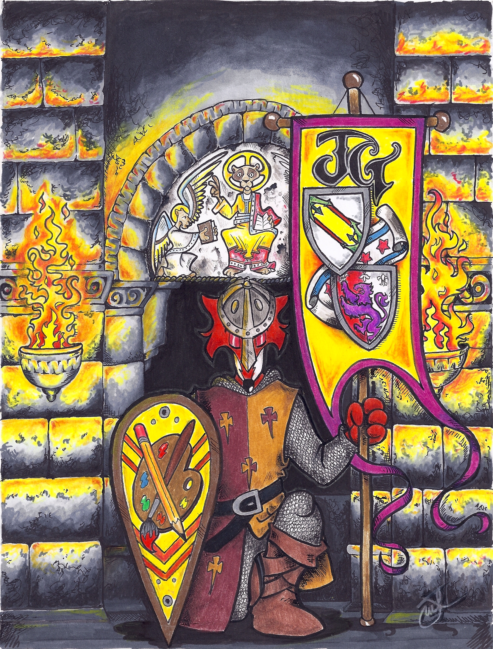 The Warrior logo